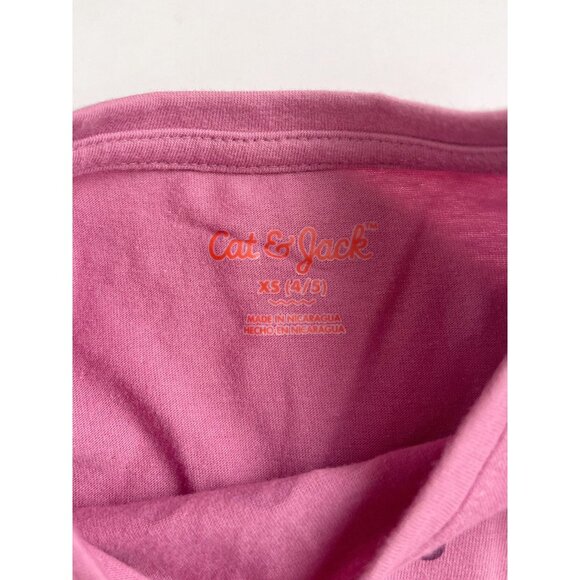 NEW Cat & Jack Bloom From the Inside Tee XS 4/5 - Picture 3 of 5